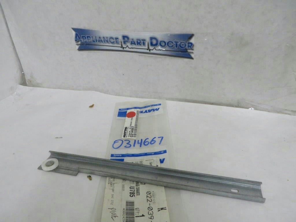 MAYTAG WHIRLPOOL STOVE 0314667 DRAWER TRACK NEW MAYTAG WHIRLPOOL STOVE 0314667 DRAWER TRACK NEW
